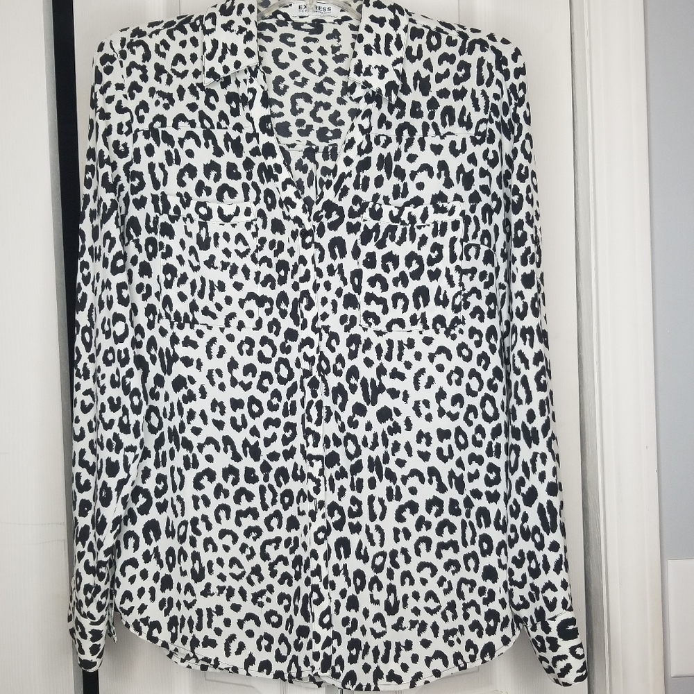Long sleeve, button up shirt